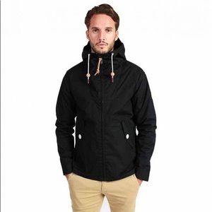 Black Penfield wax raincoat - XS